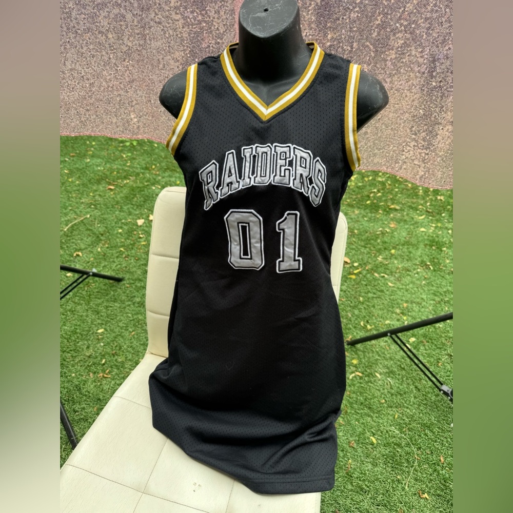 Y2K Oakland Raider’s Jersey mini dress